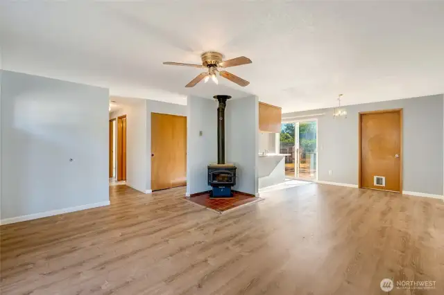Another view from living area.
