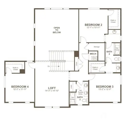 Second Floor Layout