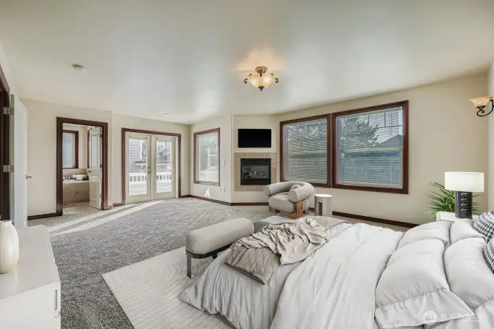 Primary suite virtual furniture