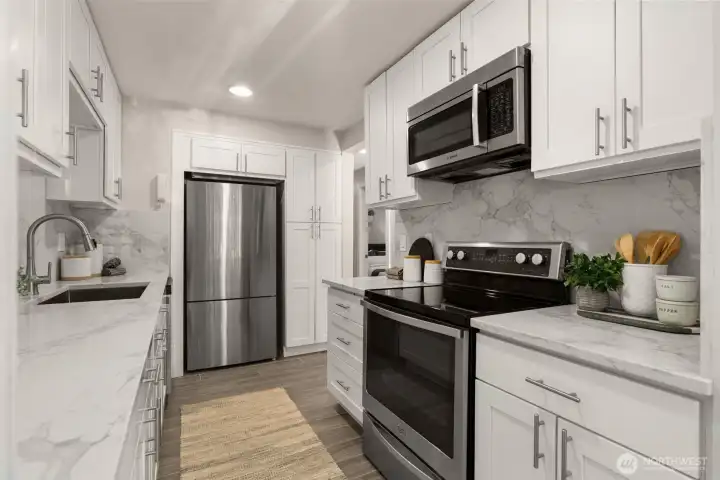 Stainless steel appliances