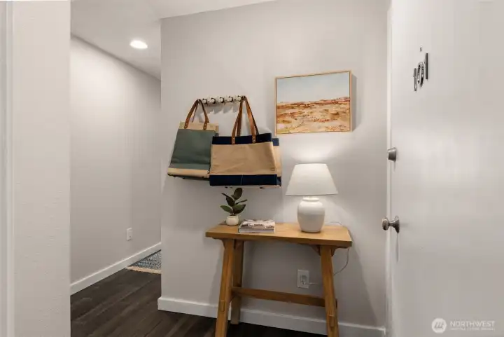 Unit entrance from front door