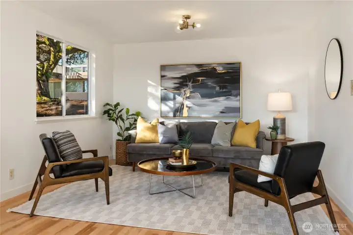 The family room offers a wonderful second lounge area perfect for relaxation and watching your favorite shows.