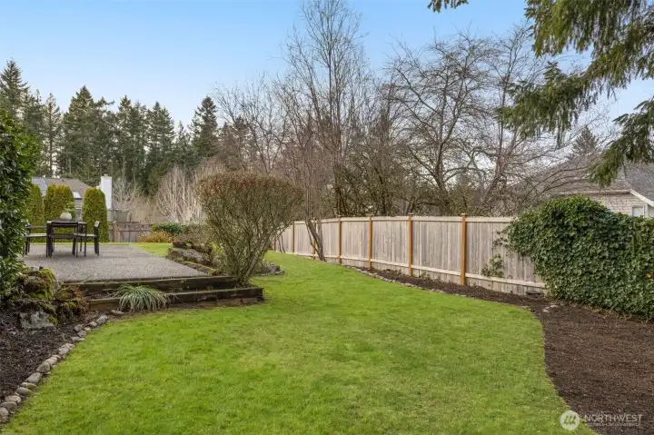 Beautifully landscaped