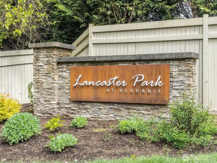 Lancaster Park is one of the most sought after developments in Klahanie