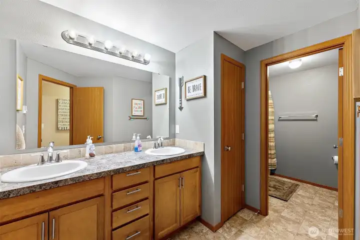 Hall bathroom