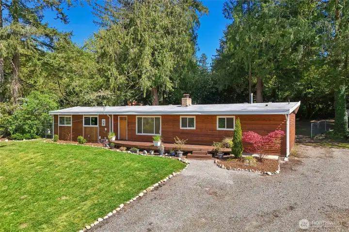Welcoming single-story home on a quiet dead-end street.