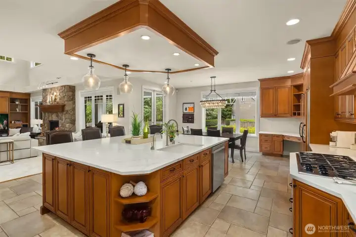 Gorgeous Kitchen featuring Sub-Zero and Thermador Appliances~