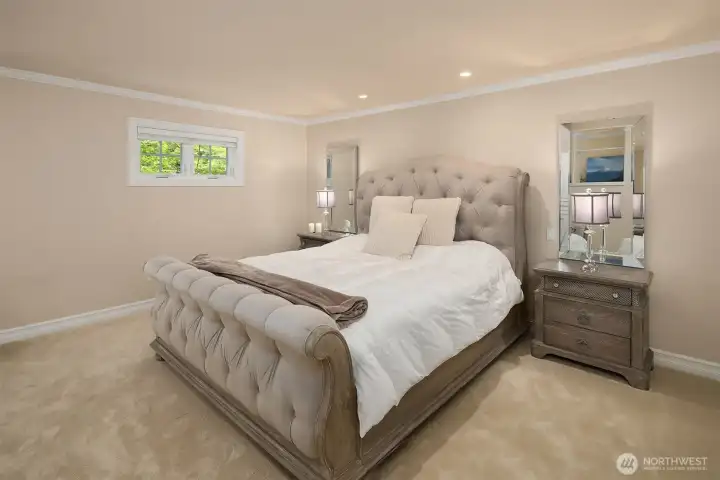 Primary Suite on Upper level~