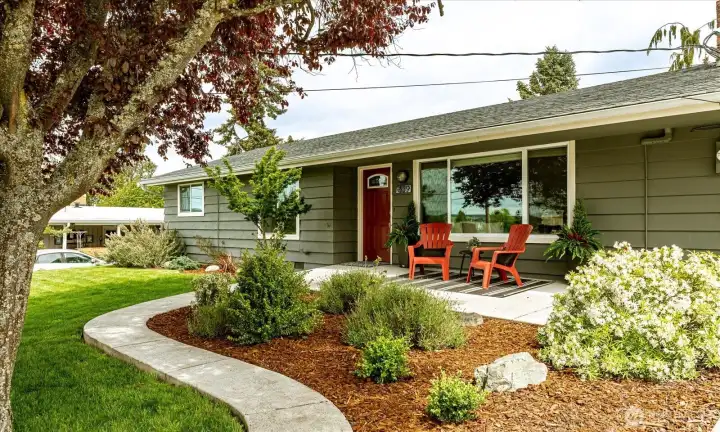 Welcome to your new home. Enjoy Penn Cove views from your front yard.