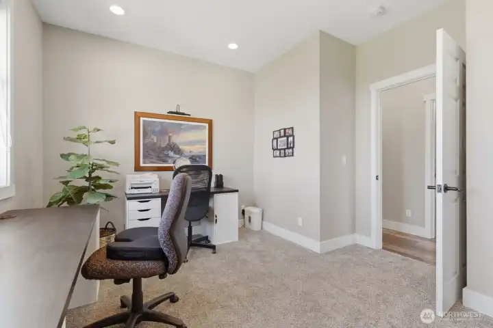 Third bedroom can be used as office and hobby space.