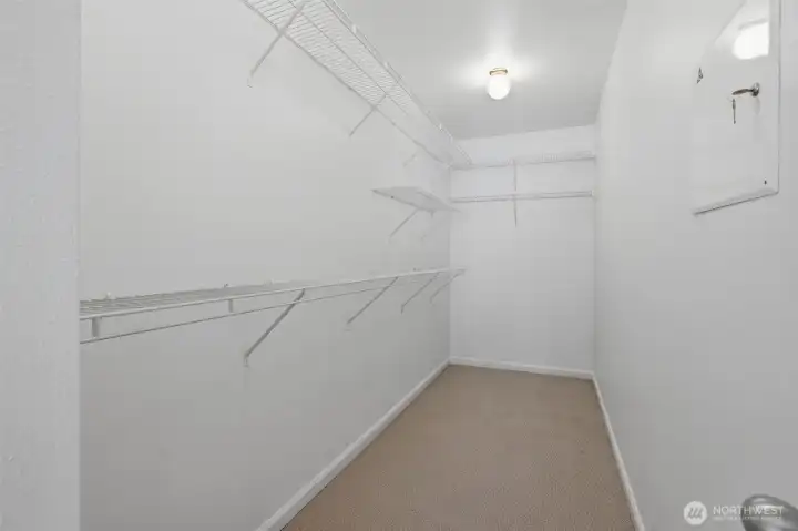 Primary Bedroom Walk-in Closet