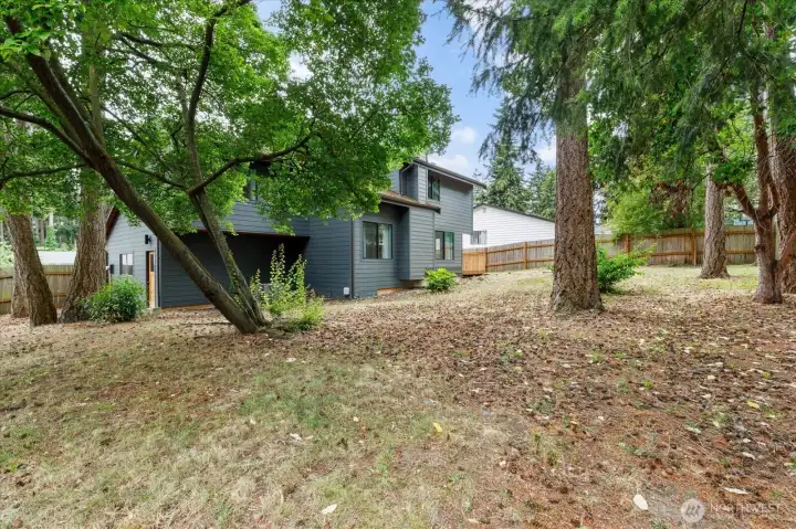 Fully Fenced yard