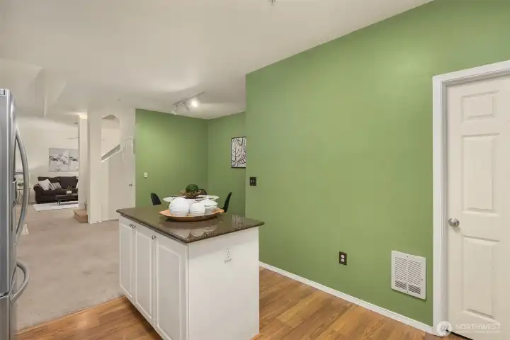 Kitchen and dining room Kitchen and dining room