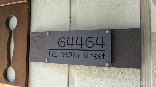 Your new address