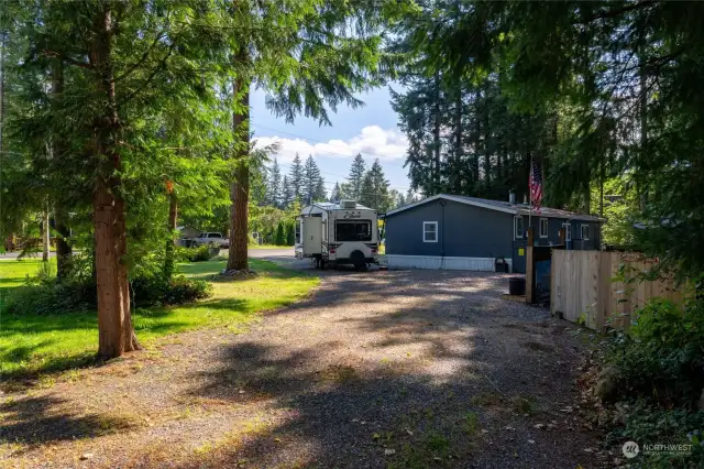 More space in this huge yard!