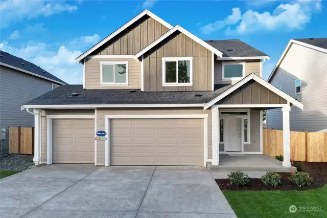 Exterior photo is of actual house. The rest of the photos are of another floor plan built in the community by Rush. They display the quality features/details that Rush builds to. They may display upgrades that are no longer available.