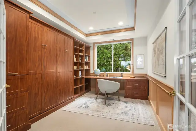 A peaceful space to catch up on work.