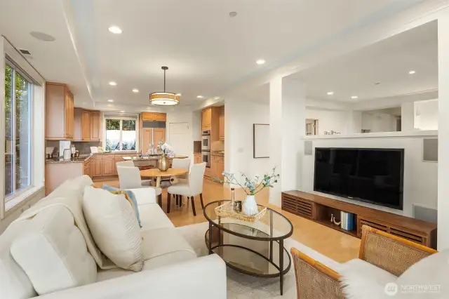 Versatile spaces for entertaining & everyday living.