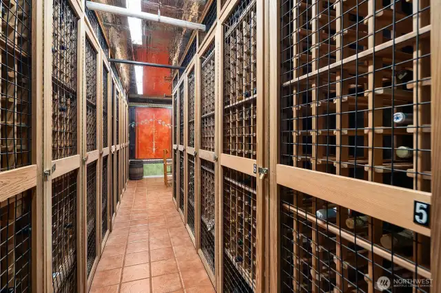 Enjoy your own private space for your wine collection.