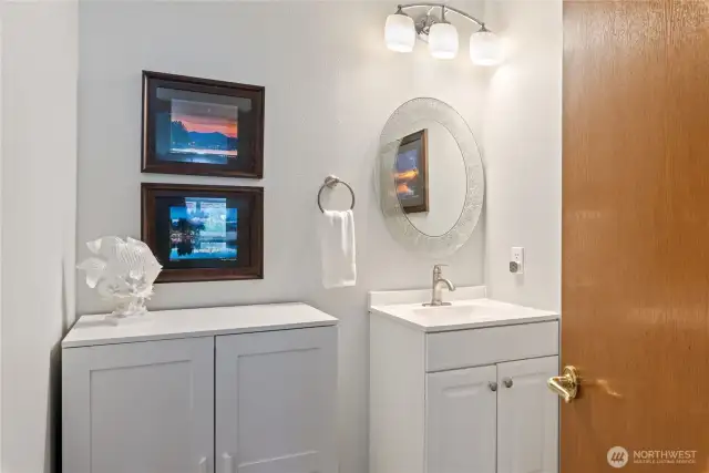 This is the half-bathroom on the main floor