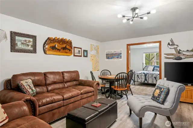 It's a game room, too!