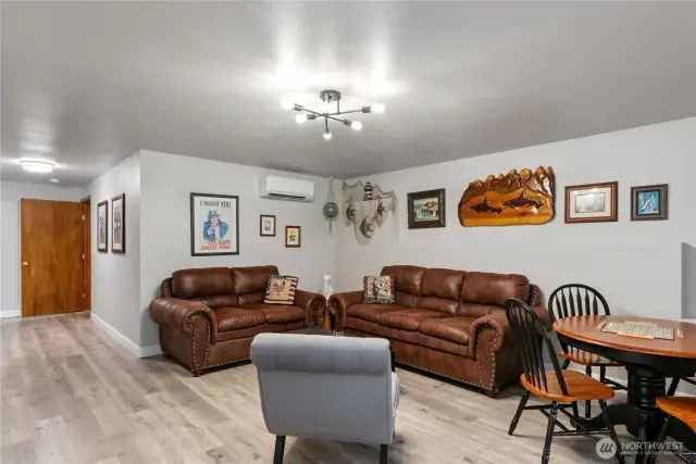 All of the hallways and doors in the house are extra large and make the whole home very accessible