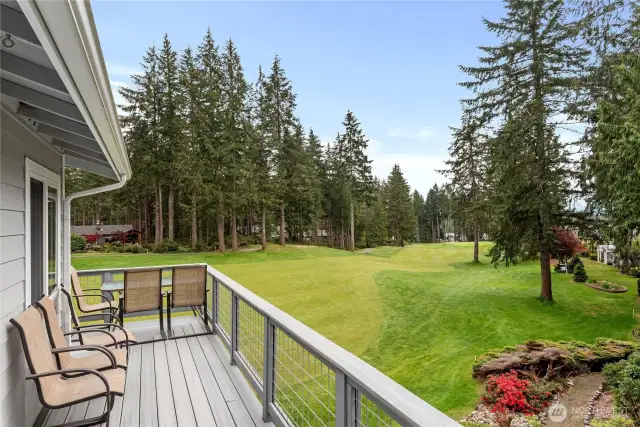 This home has one of the very best golf course views in all of Alderbrook. Other residents envy this view!