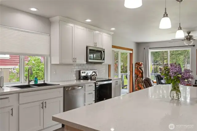 So much storage and counter space!