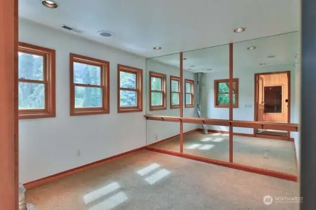 Exercise Room/Office off Deck of Primary