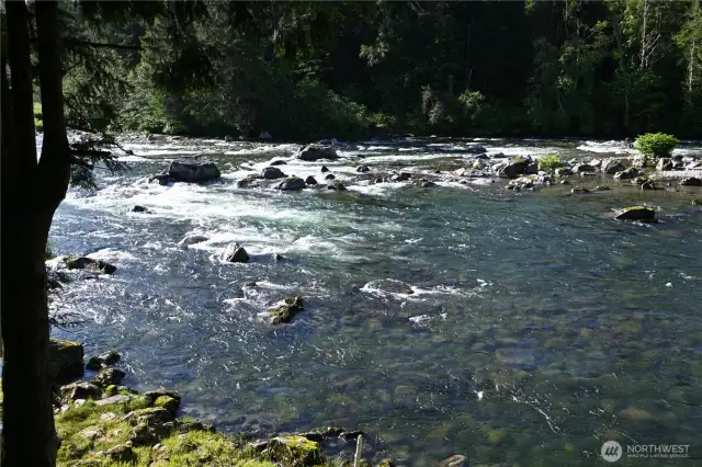 The river is known for whitewater rapids and excellent outdoor recreation opportunities including kayaking, rafting, and fishing.