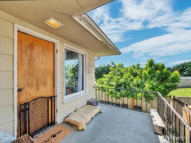 Back deck
