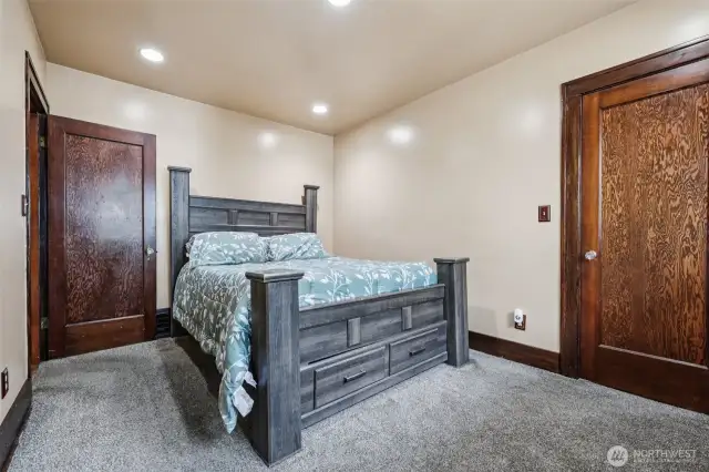 MAIN floor Bedroom 1 - hardwood floors under the carpet!