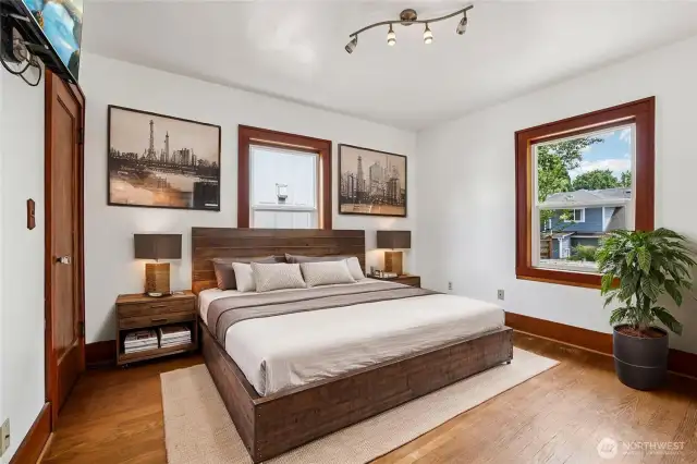 MAIN floor Bedroom 2 - virtually staged.
