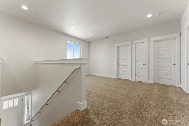 Upstairs landing