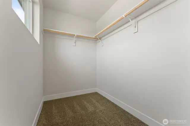 2nd bedroom walk in closet