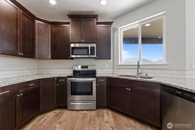 Very functional kitchen