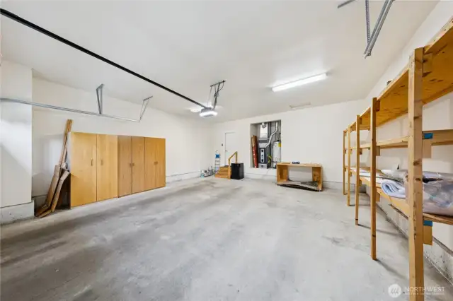 ttached oversized 2-car garage with plenty of extra space for storage, tools, or outdoor gear.