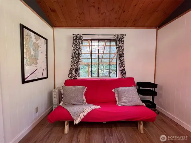 Futon for extra sleeping space