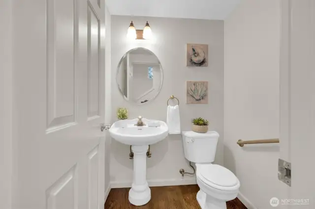 1/2 bath on main