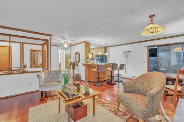 Living room.