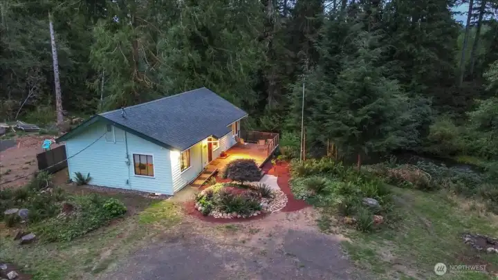Drone of main residence.