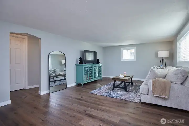 Downstairs Unit Living Room