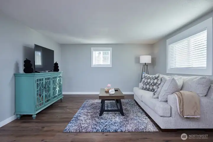 Downstairs Unit Living Room