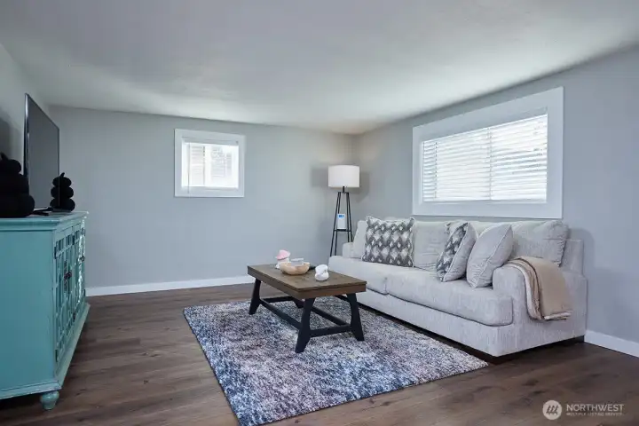 Downstairs Unit Living Room