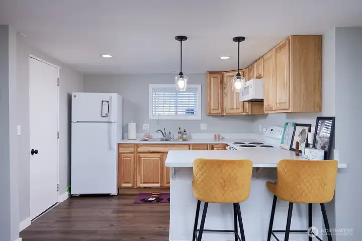 Downstairs Unit Kitchen
