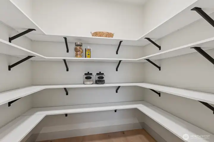 Huge Walk in Pantry