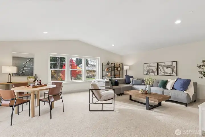 Oversized Bonus Room Perfect for Movie & Game Nights