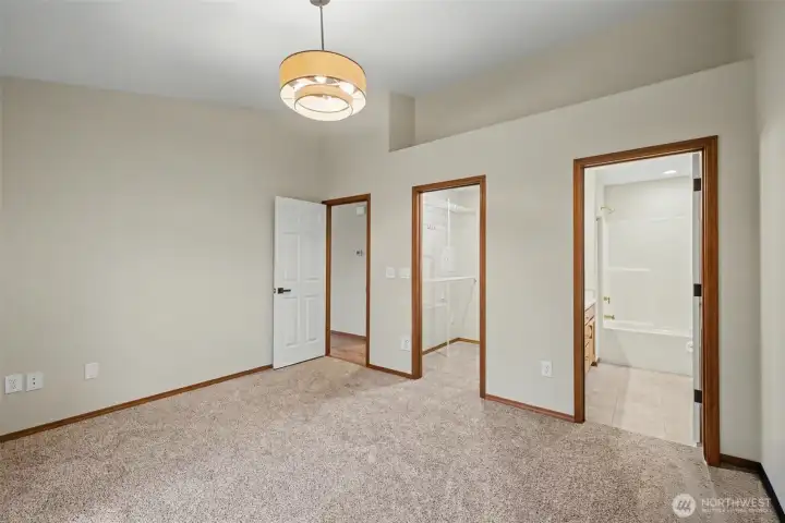 Primary with Walk-In Closet and Bath