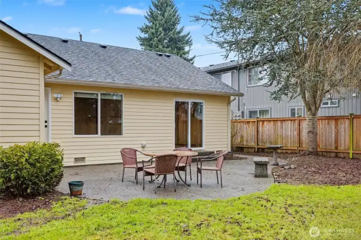 Large Back Patio