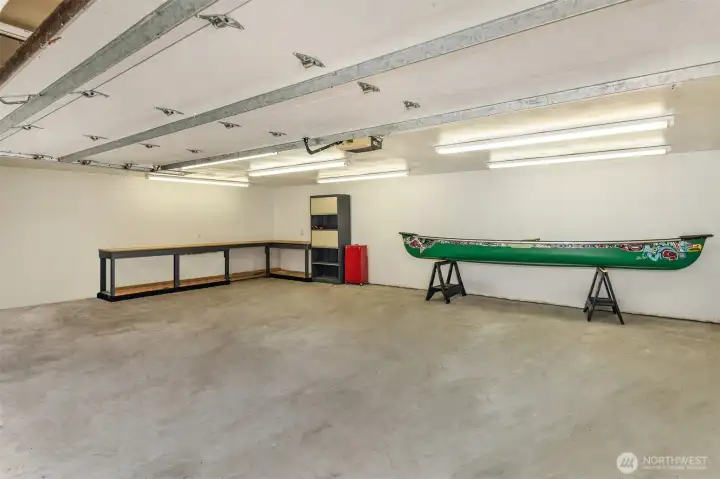 Interior View of 3-Car Detached Garage